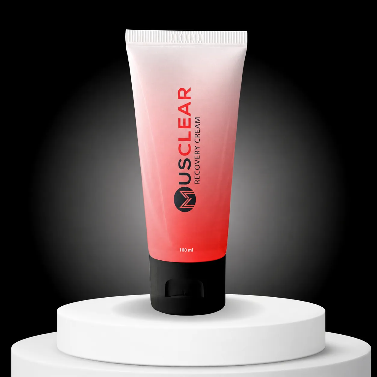 Musclear Recovery Cream 100ml spiercrème — vooraanzicht tube